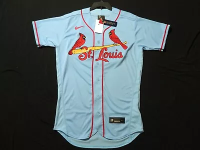 Authentic St. Louis Cardinals Flex Base Alternate Light Blue Jersey 56 Reg.$431 • $175