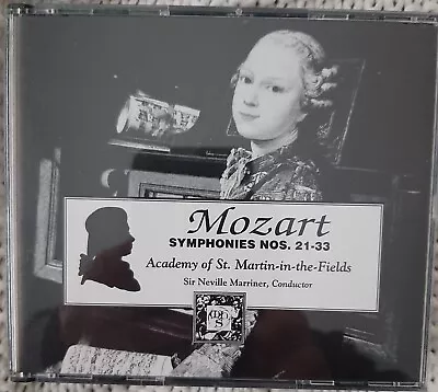 Mozart: Symphonies Nos. 21-33 (1991 Musical Heritage Society 532824F) • $6.35