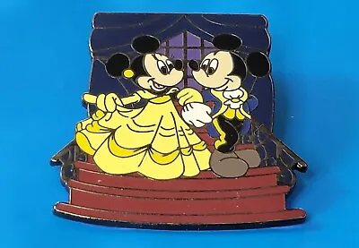 Disney Beauty And The Beast Couple Minnie Mickey Mouse Official Pin Trading 2008 • $50