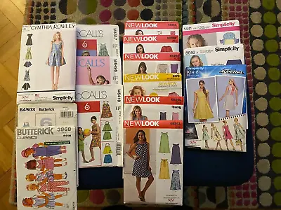 £5 • Buy Various Brands Sewing Patterns Needle Craft Dress Making New Assorted Uncut