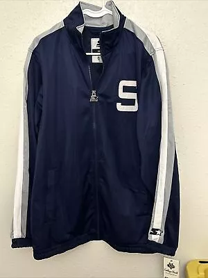 Penn State Starter Jacket Vintage Full Zip Men’s Sz L NWT College Vault... • $24.99