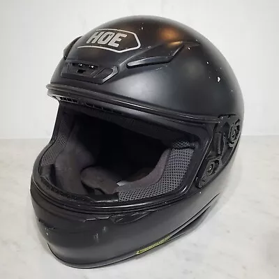 Shoei RF-1200 Full-Face Motorcycle Helmet Matte Black Medium NO VISOR • $79.99