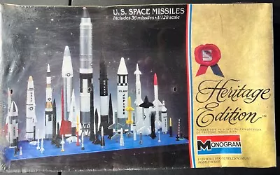 Monogram US Space Missiles Heritage Edition 6055 1/128 FS NEW Model Kit • $98.88