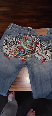 Rare ED HARDY Jeans • $280