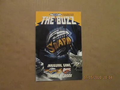 NLL Minnesota Swarm Vintage Defunct Circa 2005 Team Logo LaCrosse Program • $25