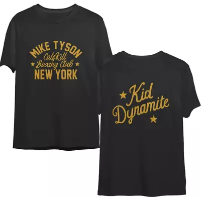 Kid Dynamite Classic Mike Tyson' Front & Back Graphic Unisex T-Shirt • $18.99