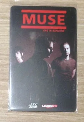 MUSE Matt Bellamy Live In Bangkok 2015 Thailand Tour Concert Plastic Ticket Card • $29.99