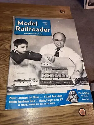 Model Railroader Magazine - 1951 January • $4.44