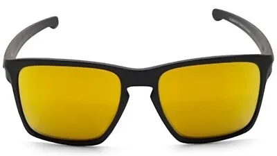 Oakley Men's Authentic Sliver XL Black Gold Iridium Sunglasses  *NEW* • $64.99