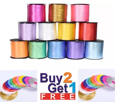 £1.49 • Buy 50 Meter BEST Balloons String Tie Curling Ribbon Colour Baloon Ribon BALLON ROLL