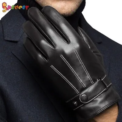 Spencer Dressy Genuine Leather Gloves For Men Full Hand  • $14.90