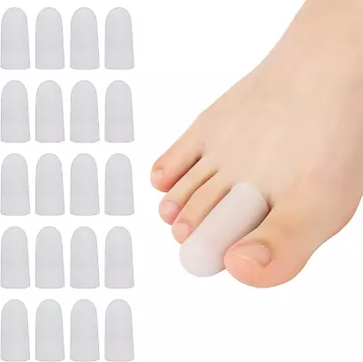 20 Pieces Gel Toe Cap Silicone Toe Protector Toe Guards For Feet Protect Toe  • $22.63