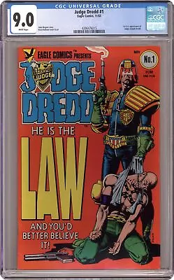 Judge Dredd #1 CGC 9.0 1983 4396476015 • $94