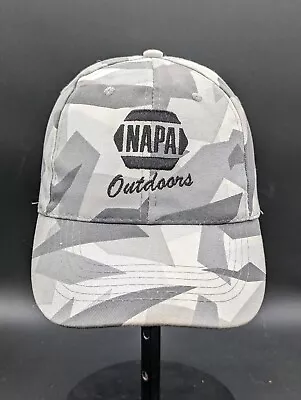 Napa Outdoors Gray Digital Abstract Camo ATV Motorcross MX Gear Head StrapBack  • $8