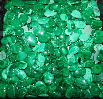 Natural Malachite Handmade  Loose Gemstone Lot Malchite Stone Lot  Wholesale Lot • $145.91