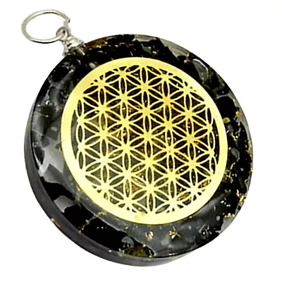 $14.98 • Buy Energy Generator Pendant Copper Orgonite Orgone Tourmaline Necklace HANDMADE