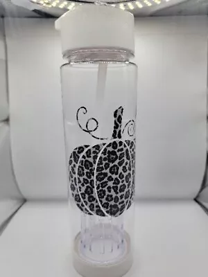 Cheetah Fall Pumpkin Water Bottle Island Inspired Love • £9.64