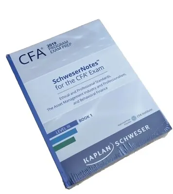 Level III CFA SchweserNotes Quicksheet & Practice Exam Volume 1 & 2 Kit • £50