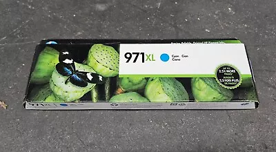 HP CN626AM Genuine Ink Cartridge HP 971XL Cyan Ink In Box 2023 Exp. • $23.99