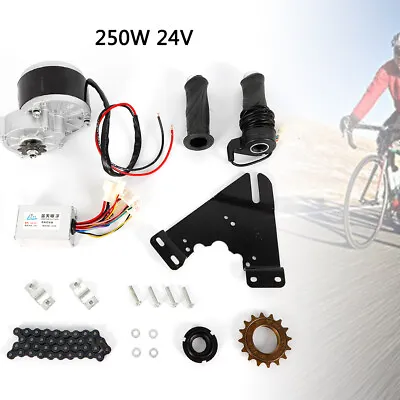 $69.99 • Buy 250W Electric Bike Conversion Kit Motor Controller Sets For 16 -28  E-Bike 24V!