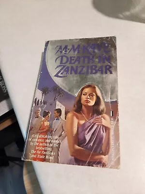 Death In Zanzibar By M. M. Kaye (1985 Mass Market) Paper Back • $0.99