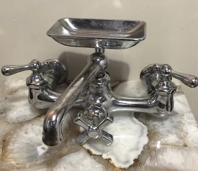 Antique STANDARD RE-NU Farm House Kitchen Sink Mixer Faucet Restoration • $1200