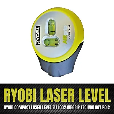Ryobi Compact Laser Level ELL1002 Airgrip Technology P0i2 • $14