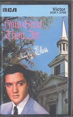 How Great Thou Art - Elvis Presley - Cassette1990 RCA (MINT) • $10