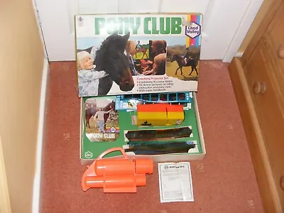 Chad Valley Pony Club Projector Set 1975 Vintage Slide Projector Battery Operate • £40