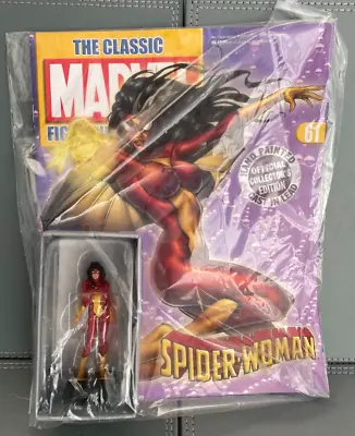 Eaglemoss Marvel Classic Collection Spider-Woman  No 61 Display Figure And Mag • £7.99