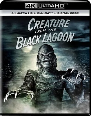 Creature From The Black Lagoon [New 4K UHD Blu-ray] With Blu-Ray 4K Mastering • $22.42