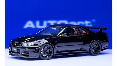 Autoart 77463 1:18 Nismo R34 Gt-r Z-tune(black Pearl) • $224.99