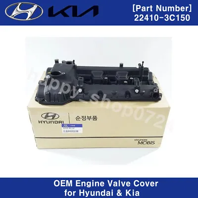 New OEM Engine Valve Cover 224103C150 For Hyundai Santa Fe Kia Soreno 10-12 • $120.46