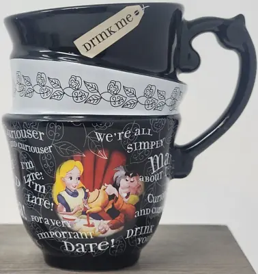 Disney Parks Alice In Wonderland Mad Hatter's Tea Party Layered Mug Coffee Tea • $19.99