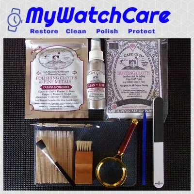 Watch Scratch Removal Cleaning Tarnish Polishing And Buffing-Cape Cod-Bergeon • $54.95