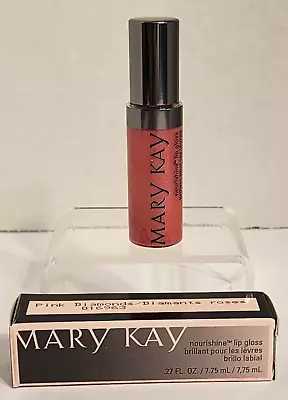 Mary Kay Nourishine Lip Gloss PINK DIAMONDS - Retired - Full Size - POPULAR • $19.99