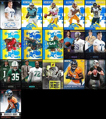 2014 Panini Rookies And Stars INSERT CARDS Pick Your Player(s) See Description • $0.99