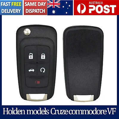 For HOLDEN COMMODORE VF Remote Flip Key Blank Shell/Case/Enclosure 5 Button • $11.99