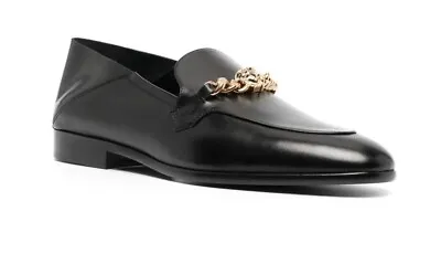 NEW Versace Men's Medusa Chain Loafer Black Versace Gold EUR 40 US 7 • $599