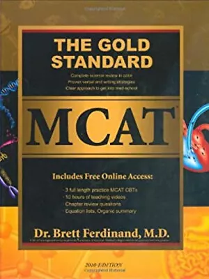 Gold Standard MCAT With Online Practice MCAT Tests 2012-2013 Edit • $5.70