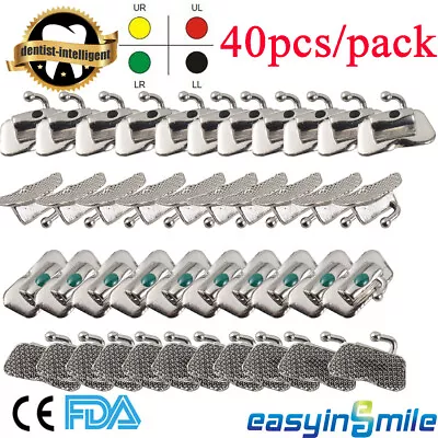 40/400pc Dental Orthodontic Buccal Tubes 1st 2nd Molar Tube Roth MBT Non-convert • $139.90