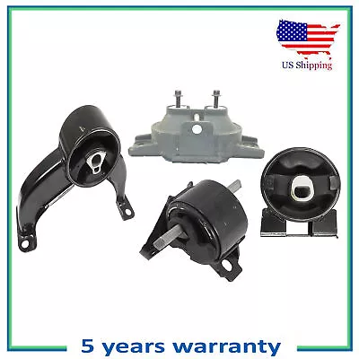 Set 4PCS MotorKing Engine Motor & Trans Mount For 09-10 Dodge Journey 2.4L 3.5L • $88.64