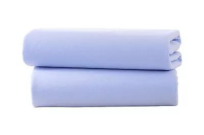 2 X Premium Quality Mini / Space Saver Cot Fitted Sheets  50X100 Cm 100%Cotton. • £8.99