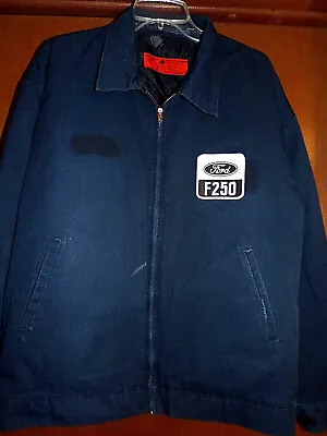 Ford F 250 Truck Mechanic-shop Work Insulated Jacket Used/recycled Size: Xl-reg • $26.95