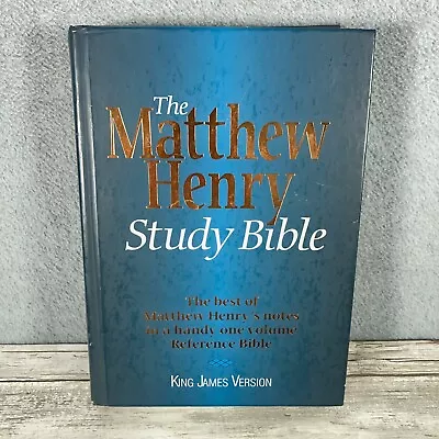 The Matthew Henry Study Bible: King James Version By Abraham A. Kenneth • $34.99