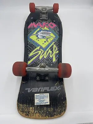🛹 Variflex Vintage 80's Skateboard - Mako Surf Skateboard / Shark 👀 Pictures! • $50