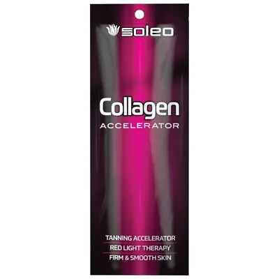 £2.99 • Buy Soleo Collagen Accelerator Sunbed Tanning Lotion Cream Bottle Or Sachet