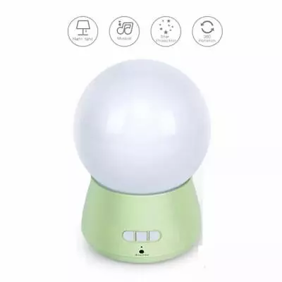 Cmgb LED Night Light 360 Degree Rotating Baby Music Projector Night Light • $38.39