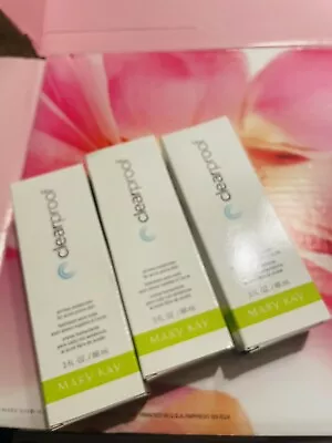 LOT Of 3 MARY KAY Clearproof Oil Free Moisturizer For Acne Prone Skin 3 Ounce Ea • $31.95