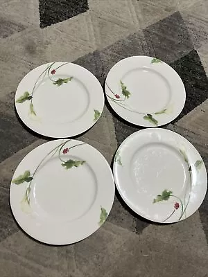 Mikasa CLASSIC CALLA  8.25  Salad Plate Super Strong Y4109 Set Of 4 • $17.50